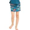 imageMatchable Mother or Daguhter Hawaiian Activewear Set in Crayon Palms GreenGirl Skorts in Crayon Palms Green