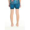 imageMatchable Mother or Daguhter Hawaiian Activewear Set in Crayon Palms GreenGirl Tennis Shorts in Solid Green