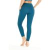 imageMatchable Mother or Daguhter Hawaiian Activewear Set in Crayon Palms GreenWomen Legging in Solid Green
