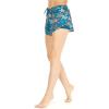 imageMatchable Mother or Daguhter Hawaiian Activewear Set in Crayon Palms GreenWomen Shorts in Crayon Palms Green