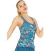 imageMatchable Mother or Daguhter Hawaiian Activewear Set in Crayon Palms GreenWomen Tank Top in Crayon Palms Green