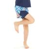imageMatchable Mother or Daguhter Hawaiian Activewear Set in Firebird Blue WhiteGirl Tennis Shorts in Firebird Blue White
