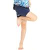 imageMatchable Mother or Daguhter Hawaiian Activewear Set in Firebird Blue WhiteGirl Tennis Shorts in Solid Navy