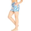 imageMatchable Mother or Daguhter Hawaiian Activewear Set in Firebird Blue WhiteWomen Skorts in Firebird Blue White