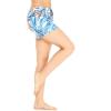 imageMatchable Mother or Daguhter Hawaiian Activewear Set in Firebird Blue WhiteWomen Skorts in Firebird Blue White
