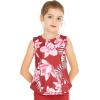 imageMatchable Mother or Daguhter Hawaiian Activewear Set in Lotus and Orchid RedGirl Tank Top in Lotus and Orchid Red
