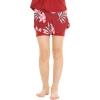 imageMatchable Mother or Daguhter Hawaiian Activewear Set in Lotus and Orchid RedGirl Tennis Shorts in Lotus and Orchid Red