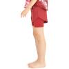 imageMatchable Mother or Daguhter Hawaiian Activewear Set in Lotus and Orchid RedGirl Tennis Shorts in Solid Red