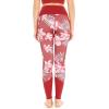 imageMatchable Mother or Daguhter Hawaiian Activewear Set in Lotus and Orchid RedWomen Legging in Lotus and Orchid Red