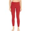 imageMatchable Mother or Daguhter Hawaiian Activewear Set in Lotus and Orchid RedWomen Legging in Solid Red