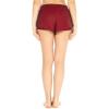 imageMatchable Mother or Daguhter Hawaiian Activewear Set in Lotus and Orchid RedWomen Shorts in Solid Red