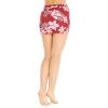 imageMatchable Mother or Daguhter Hawaiian Activewear Set in Lotus and Orchid RedWomen Skorts in Lotus and Orchid Red