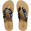 imageHawaii Hangover Unisex Flip Flop with Fabric in BloomMen  Midnight Bloom