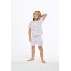 imageHawaii Hangover Boy Aloha Linen Cotton Shirt Cabana Set in Shark ToothAbalone Shell