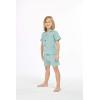 imageHawaii Hangover Boy Aloha Linen Cotton Shirt Cabana Set in Shark ToothSea Grass