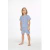 imageHawaii Hangover Boy Aloha Linen Cotton Shirt Cabana Set in Shark ToothTide Pool