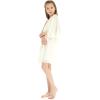 imageHawaii Hangover Girls Beach Wedding One Shoulder Ruffle Flower Girl DressIvory Cream