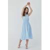 imageHawaii Hangover Womens Beach Wedding Periwinkle Blue Collection Bridesmaid DressKeyhole Midi