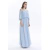 imageHawaii Hangover Womens Beach Wedding Periwinkle Blue Collection Bridesmaid DressOffshoulder Maxi