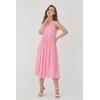 imageHawaii Hangover Womens Beach Wedding Pink Coral Collection Bridesmaid DressKeyhole Midi