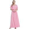 imageHawaii Hangover Womens Beach Wedding Pink Coral Collection Bridesmaid DressOffshoulder Maxi
