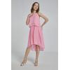 imageHawaii Hangover Womens Beach Wedding Pink Coral Collection Bridesmaid DressRuffle Highlow