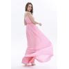 imageHawaii Hangover Womens Beach Wedding Pink Coral Collection Bridesmaid DressV Neck Maxi
