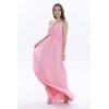 imageHawaii Hangover Womens Beach Wedding Pink Coral Collection Bridesmaid DressV Neck Maxi