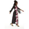 imageMatchable Family Hawaiian Luau Men Women Girl Boy Clothes in Watercolor Orchid in Black PinkWomen Maxi Tank With Sleeve