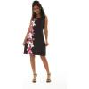 imageMatchable Family Hawaiian Luau Men Women Girl Boy Clothes in Watercolor Orchid in Black PinkWomen Tank