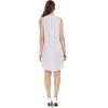 imageWomens Hawaiian Luau Linen Cotton Tunic DressAbalone Shell