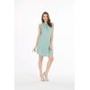 imageWomens Hawaiian Luau Linen Cotton Tunic DressSea Grass