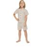 imageHawaii Hangover Boy Aloha Linen Cotton Shirt Cabana Set in Shark ToothDrift Wood
