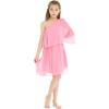 imageHawaii Hangover Womens Beach Wedding Pink Coral Collection Bridesmaid DressOffshoulder Midi