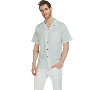 imageMens Hawaiian Luau Embrodiered Flamingo Linen Cotton ShirtOcean Spray