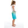 imageBoys Spandex Hawaiian Beach Board Shorts with Elastic Tie and Pocket in Flamingo PartyPineapple Skull Turquoise