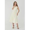imageHawaii Hangover Womens Beach Wedding Ivory Cream Collection Bridesmaid DressKeyhole Midi