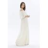 imageHawaii Hangover Womens Beach Wedding Ivory Cream Collection Bridesmaid DressOffshoulder Maxi