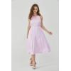 imageWomens Beach Wedding Lavender Pastel Collection Bridesmaid DressKeyhole Midi