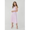 imageWomens Beach Wedding Lavender Pastel Collection Bridesmaid DressKeyhole Midi