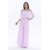 imageWomens Beach Wedding Lavender Pastel Collection Bridesmaid DressOffshoulder Maxi