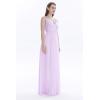 imageWomens Beach Wedding Lavender Pastel Collection Bridesmaid DressV Neck Maxi