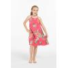 imageGirl Hawaiian Round Neck Dress in Pretty TropicalPretty Tropical Hot Pink