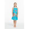 imageGirl Hawaiian Round Neck Dress in Pretty TropicalPretty Tropical Turquoise