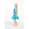 imageGirl Hawaiian Round Neck Dress in Pretty TropicalPretty Tropical Turquoise