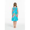 imageGirl Hawaiian Round Neck Dress in Pretty TropicalPretty Tropical Turquoise