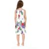 imageGirl Hawaiian Round Neck Dress in Pretty TropicalPretty Tropical White
