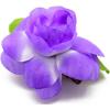 imageHawaii Luau Party Artificial Fabric Gardenia Hair ClipsBlue Purple
