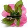 imageHawaii Luau Party Artificial Fabric Gardenia Hair ClipsLight Pink