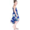 imageMatchable Family Hawaiian Luau Men Women Girl Boy Clothes in Hibiscus BlueGirl Halter